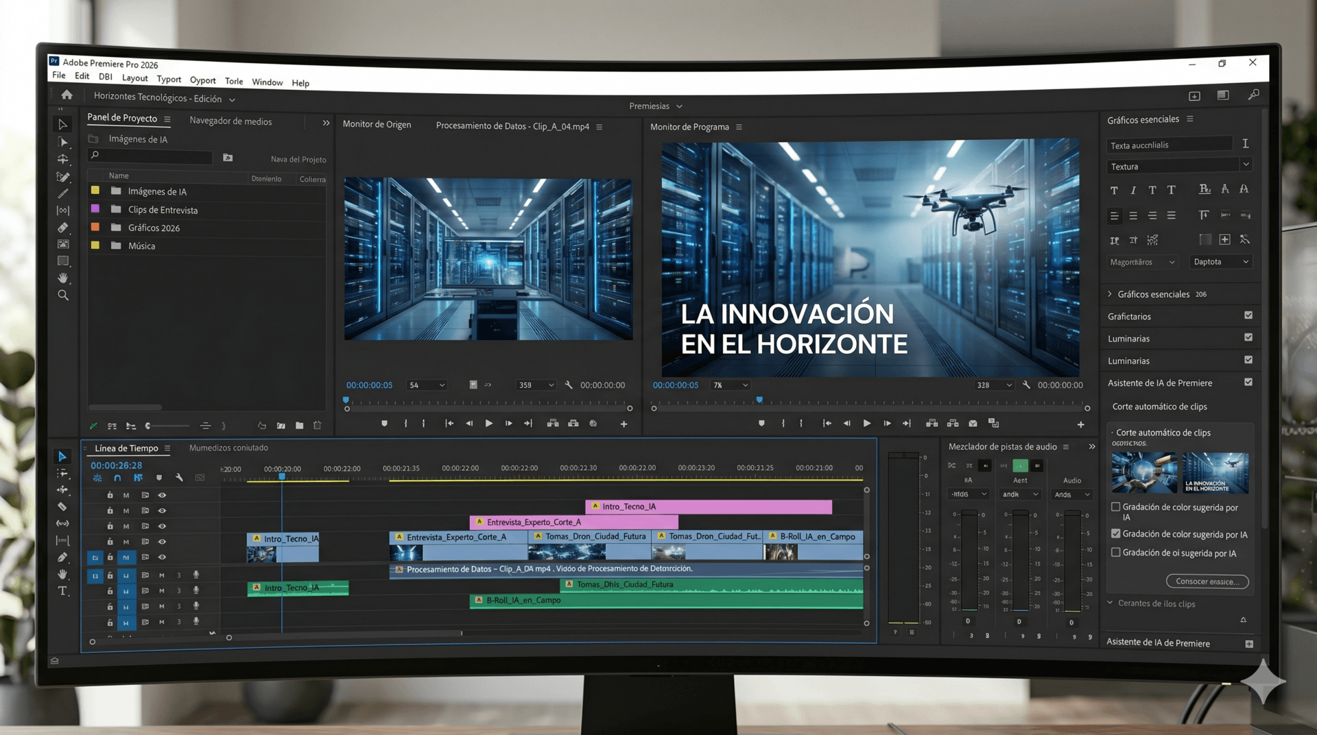 Ecosistema de Edición de Video Adobe Premiere Pro 2026