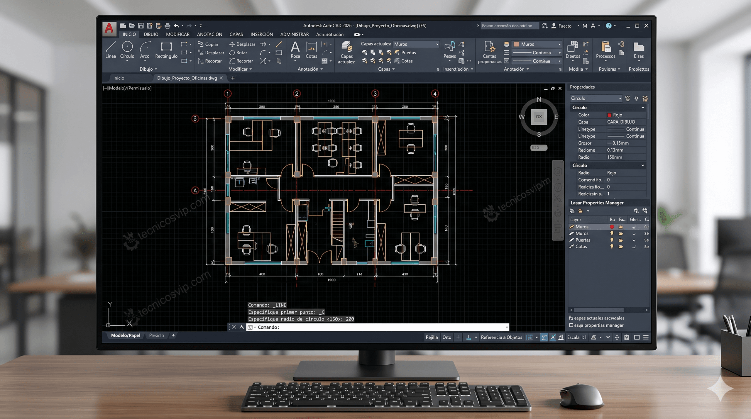 Autodesk AutoCAD 2026 Modelado y Planos Profesionales